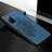 Ultra-thin Silicone Gel Soft Case Cover with Magnetic S04D for Samsung Galaxy S20 FE 5G Blue