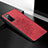 Ultra-thin Silicone Gel Soft Case Cover with Magnetic S04D for Samsung Galaxy S20 FE 5G Red