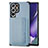 Ultra-thin Silicone Gel Soft Case Cover with Magnetic S04D for Samsung Galaxy S23 Ultra 5G