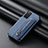 Ultra-thin Silicone Gel Soft Case Cover with Magnetic S04D for Xiaomi Redmi Note 11 Pro 4G Blue