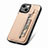 Ultra-thin Silicone Gel Soft Case Cover with Magnetic S05D for Apple iPhone 13