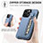 Ultra-thin Silicone Gel Soft Case Cover with Magnetic S05D for Apple iPhone 13 Pro Max