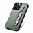 Ultra-thin Silicone Gel Soft Case Cover with Magnetic S05D for Apple iPhone 13 Pro Max