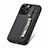 Ultra-thin Silicone Gel Soft Case Cover with Magnetic S05D for Apple iPhone 14 Pro