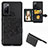 Ultra-thin Silicone Gel Soft Case Cover with Magnetic S05D for Samsung Galaxy S20 FE (2022) 5G Black