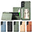 Ultra-thin Silicone Gel Soft Case Cover with Magnetic S05D for Samsung Galaxy S21 Plus 5G