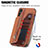 Ultra-thin Silicone Gel Soft Case Cover with Magnetic S05D for Xiaomi Redmi 9A