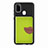 Ultra-thin Silicone Gel Soft Case Cover with Magnetic S06D for Samsung Galaxy M21