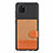 Ultra-thin Silicone Gel Soft Case Cover with Magnetic S06D for Samsung Galaxy M60s Brown