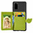 Ultra-thin Silicone Gel Soft Case Cover with Magnetic S06D for Samsung Galaxy S20 5G