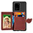 Ultra-thin Silicone Gel Soft Case Cover with Magnetic S06D for Samsung Galaxy S20 Ultra 5G