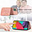 Ultra-thin Silicone Gel Soft Case Cover with Magnetic S07D for Samsung Galaxy M53 5G