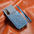 Ultra-thin Silicone Gel Soft Case Cover with Magnetic S07D for Samsung Galaxy S20 FE 5G Blue