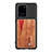 Ultra-thin Silicone Gel Soft Case Cover with Magnetic S08D for Samsung Galaxy S20 Ultra 5G