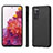 Ultra-thin Silicone Gel Soft Case Cover with Magnetic S09D for Samsung Galaxy S20 Lite 5G Black