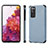 Ultra-thin Silicone Gel Soft Case Cover with Magnetic S09D for Samsung Galaxy S20 Lite 5G Blue