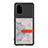 Ultra-thin Silicone Gel Soft Case Cover with Magnetic S09D for Samsung Galaxy S20 Plus 5G