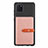 Ultra-thin Silicone Gel Soft Case Cover with Magnetic S10D for Samsung Galaxy A81 Pink