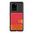 Ultra-thin Silicone Gel Soft Case Cover with Magnetic S10D for Samsung Galaxy S20 Ultra 5G Red