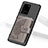 Ultra-thin Silicone Gel Soft Case Cover with Magnetic S11D for Samsung Galaxy S20 Ultra 5G Gray