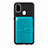 Ultra-thin Silicone Gel Soft Case Cover with Magnetic S12D for Samsung Galaxy M21