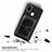 Ultra-thin Silicone Gel Soft Case Cover with Magnetic S12D for Samsung Galaxy M21