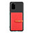 Ultra-thin Silicone Gel Soft Case Cover with Magnetic S12D for Samsung Galaxy S20 Plus 5G Red