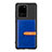 Ultra-thin Silicone Gel Soft Case Cover with Magnetic S12D for Samsung Galaxy S20 Ultra 5G