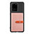 Ultra-thin Silicone Gel Soft Case Cover with Magnetic S12D for Samsung Galaxy S20 Ultra 5G Pink