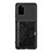 Ultra-thin Silicone Gel Soft Case Cover with Magnetic S13D for Samsung Galaxy S20 Plus 5G Black