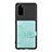 Ultra-thin Silicone Gel Soft Case Cover with Magnetic S14D for Samsung Galaxy S20 5G Mint Blue