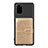 Ultra-thin Silicone Gel Soft Case Cover with Magnetic S14D for Samsung Galaxy S20 Plus 5G Gold