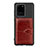 Ultra-thin Silicone Gel Soft Case Cover with Magnetic S14D for Samsung Galaxy S20 Ultra 5G