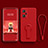 Ultra-thin Silicone Gel Soft Case Cover with Stand for Realme GT Neo2 5G Red