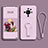 Ultra-thin Silicone Gel Soft Case Cover with Stand for Xiaomi Mi 12 Ultra 5G Clove Purple