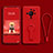 Ultra-thin Silicone Gel Soft Case Cover with Stand for Xiaomi Mi 12 Ultra 5G Red
