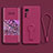Ultra-thin Silicone Gel Soft Case Cover with Stand for Xiaomi Mi 12S 5G Hot Pink