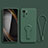 Ultra-thin Silicone Gel Soft Case Cover with Stand for Xiaomi Poco X3 GT 5G Midnight Green