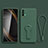 Ultra-thin Silicone Gel Soft Case Cover with Stand for Xiaomi Redmi 9T 4G Midnight Green