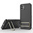 Ultra-thin Silicone Gel Soft Case Cover with Stand KC1 for Samsung Galaxy A04 4G