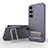 Ultra-thin Silicone Gel Soft Case Cover with Stand KC1 for Samsung Galaxy S22 5G