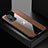 Ultra-thin Silicone Gel Soft Case Cover X01L for Oppo Reno5 Z 5G Brown