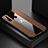 Ultra-thin Silicone Gel Soft Case Cover X01L for Samsung Galaxy A21 Brown