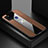 Ultra-thin Silicone Gel Soft Case Cover X01L for Samsung Galaxy A21s Brown