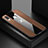 Ultra-thin Silicone Gel Soft Case Cover X01L for Samsung Galaxy A40 Brown