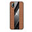 Ultra-thin Silicone Gel Soft Case Cover X01L for Samsung Galaxy M01 Core Brown