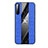 Ultra-thin Silicone Gel Soft Case Cover X02L for Samsung Galaxy A21 Blue