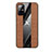 Ultra-thin Silicone Gel Soft Case Cover X02L for Samsung Galaxy A51 4G Brown