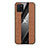 Ultra-thin Silicone Gel Soft Case Cover X02L for Samsung Galaxy A81 Brown