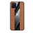 Ultra-thin Silicone Gel Soft Case Cover X02L for Samsung Galaxy M60s Brown